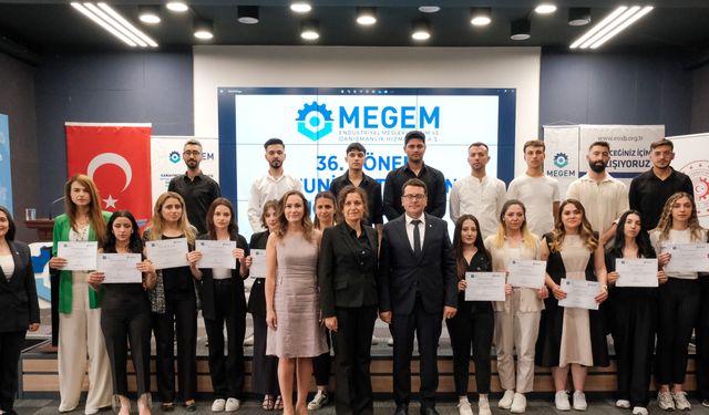 MEGEM 36. Dönem Mezunlarını Verdi