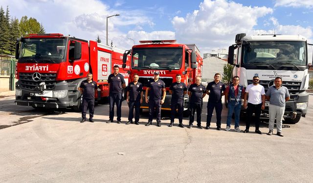 EBB İtfaiyesi Söke'nin Yardımına Koştu