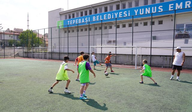 Tepebaşı Çocuklar ile Sporu Buluşturuyor