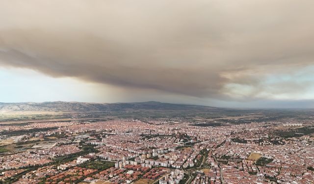 Dumanlar Eskişehir'e Kadar Ulaştı