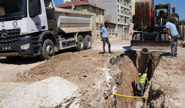 Altyapı Çalışmaları Devam Ediyor