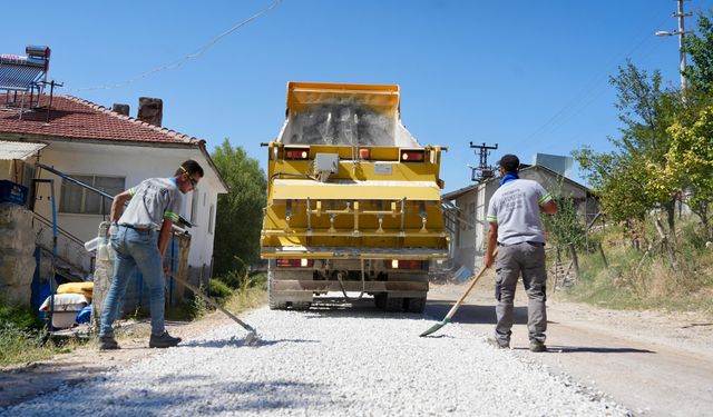 'O' Mahallenin Yol Sorunu Çözülüyor