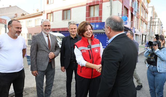 Başkan Ünlüce Çalışmaları Yerinde İnceledi