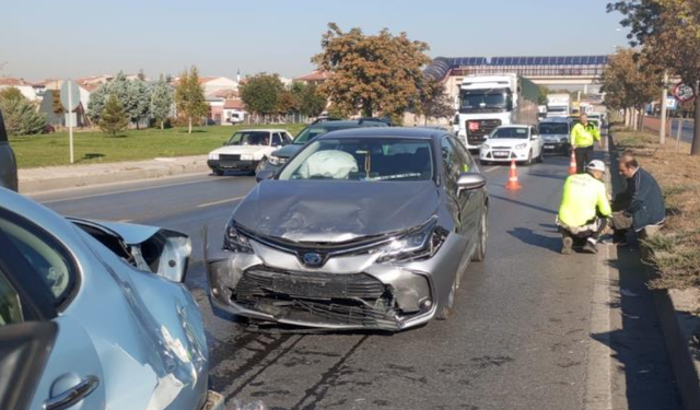 Eskişehir'de Korkutan Zincirleme Kaza