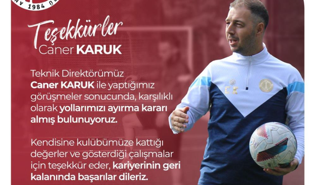 Anadolu Üniversitesi'nde Caner Karuk Dönemi Sona Erdi