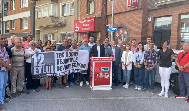 Başkan Yalaz: "12 Eylül Darbesi Şiddet Dolu Acı Bir Reçetedir"