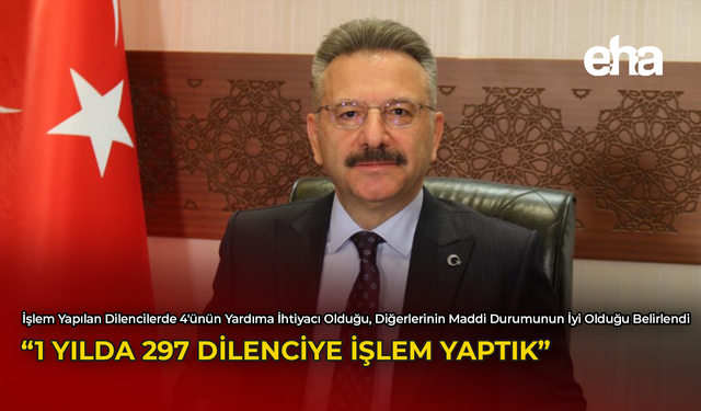 "1 Yılda 297 Dilenciye İşlem Yaptık"