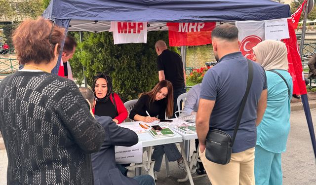 MHP Yeni Üye Çalışmalarına Devam Ediyor