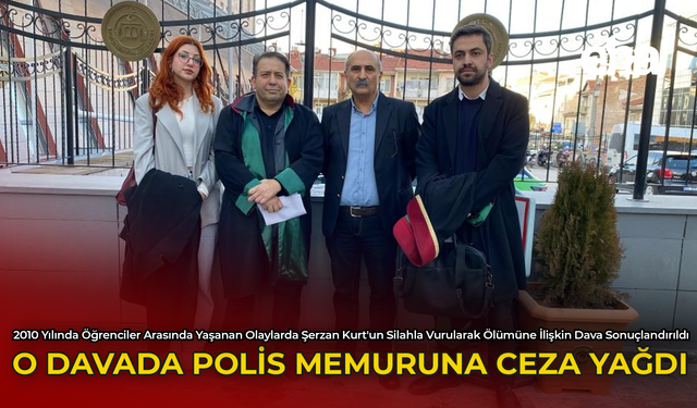 O Davada Polis Memuruna Ceza Yağdı