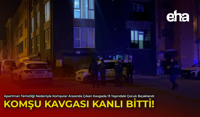 Komşu Kavgası Kanlı Bitti