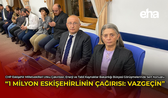 "1 Milyon Eskişehirlinin Çağırısı: Vazgeçin"