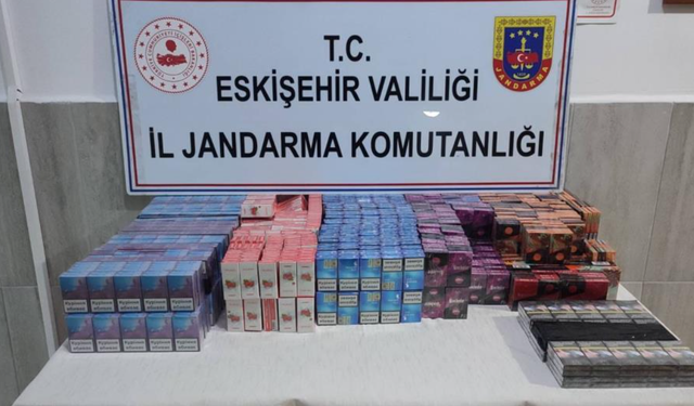 Jandarma Ekipleri Kaçak Sigara Operasyonu Düzenledi