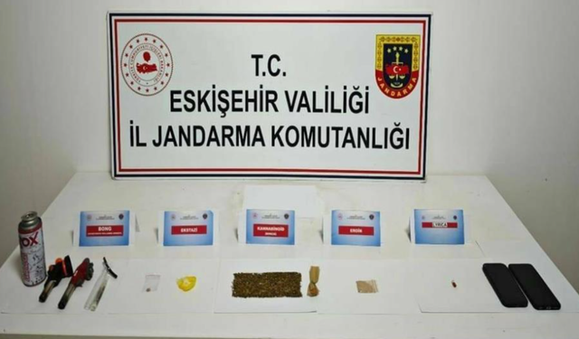 O Şehirden Uyuşturucu Getirdi: Eskişehir'de Yakalandı