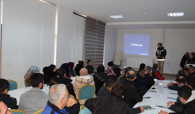 Bağımlılıkla Mücadele Hakkında Bilgilendirme Yapıldı