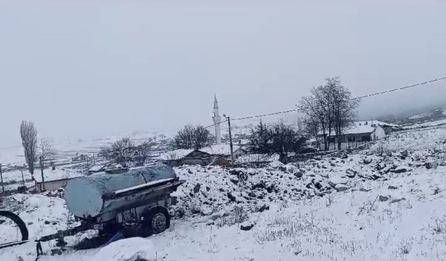 Eskişehir'de O İlçe Beyaza Büründü