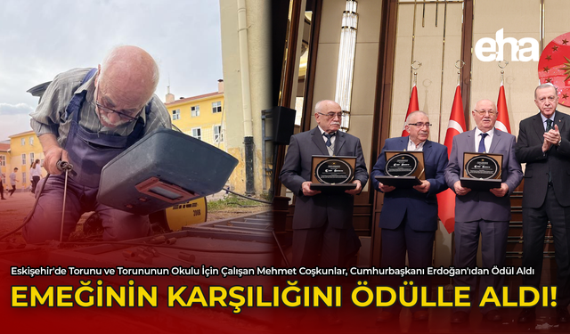 Emeğinin Karşılığını Ödülle Aldı!