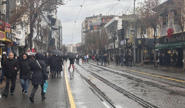 Aniden Bastıran Yağmur Vatandaşa Zor Anlar Yaşattı