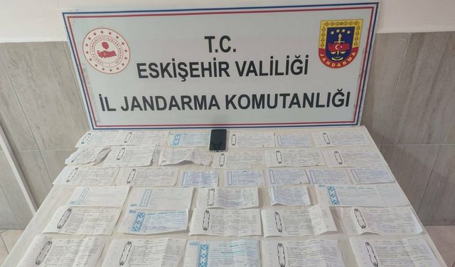 Eskişehir'de 6 Milyon Lira Değerinde Senet Ele Geçirildi