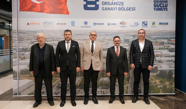 Gediz OSB Heyetinden Eskisehir OSB'ye Ziyaret