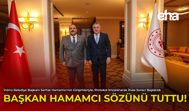 Başkan Hamamcı Sözünü Tuttu!