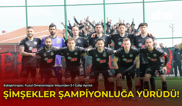 Şimşekler Şampiyonluğa Yürüdü!