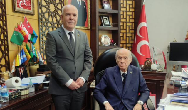 MHP’li Candemir’den Genel Başkan Bahçeli’ye Ziyaret