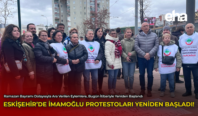 Eskişehir’de İmamoğlu Protestoları Yeniden Başladı!
