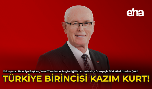 Türkiye Birincisi Kazım Kurt!