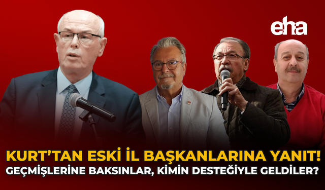 Kurt’tan Eski İl Başkanlarına Yanıt: Geçmişlerine Baksınlar, Kimin Desteğiyle Geldiler?