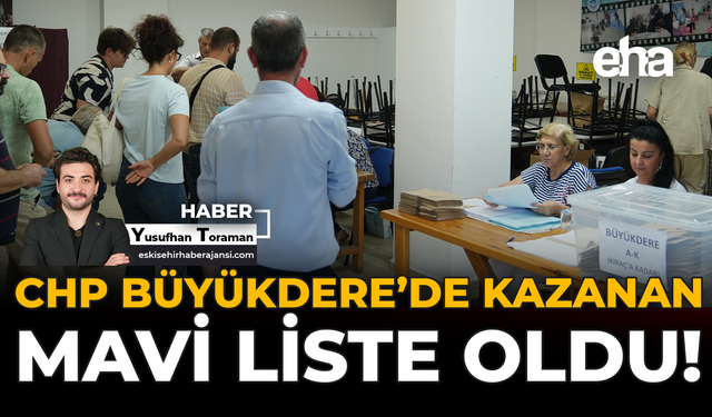 CHP Büyükdere’de Kazanan Mavi Liste Oldu!