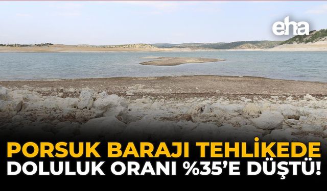 Porsuk Barajı Tehlikede: Doluluk Oranı %35'e Düştü!