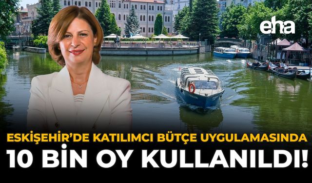 Eskişehir'de Katılımcı Bütçe Uygulamasında 10 Bin Oy Kullanıldı!