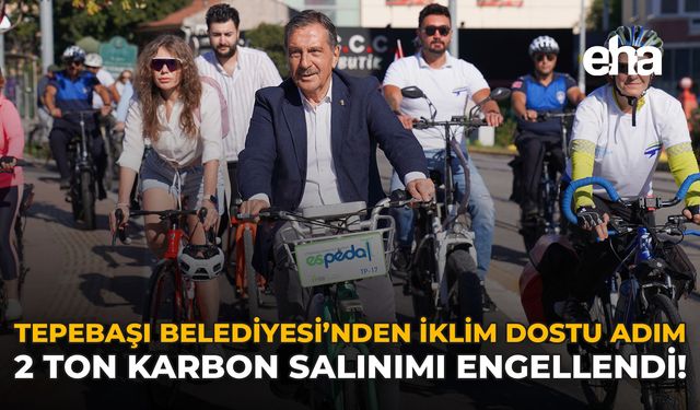 Tepebaşı Belediyesi’nden İklim Dostu Adım: 2 Ton Karbon Salınımı Engellendi!
