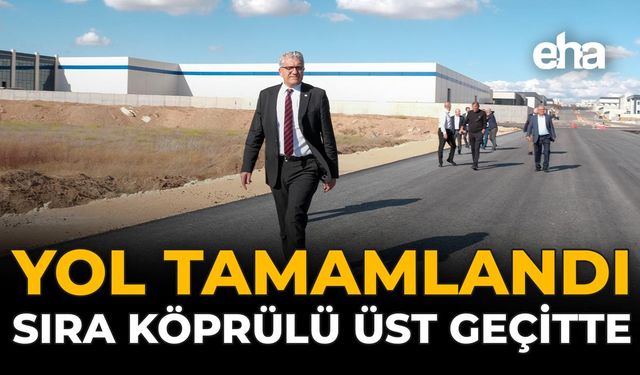 Yol Tamamlandı Sıra Köprülü Üst Geçitte