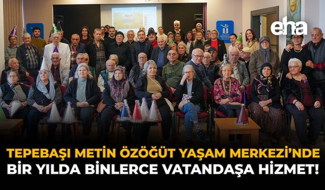 Tepebaşı Metin Özöğüt Yaşam Merkezi’nde Bir Yılda Binlerce Vatandaşa Hizmet!