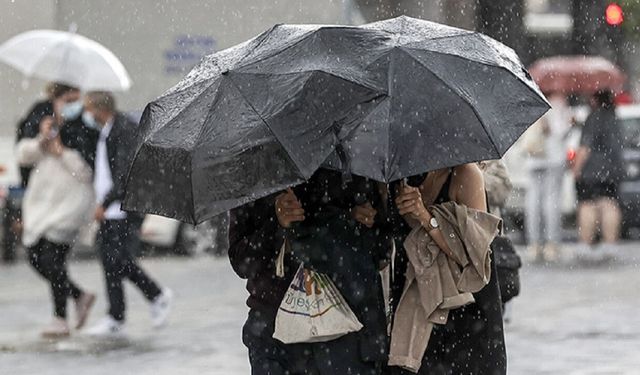 Meteoroloji'den 14 İle Sarı Kodlu Uyarı: Sağanak Yağış Bekleniyor