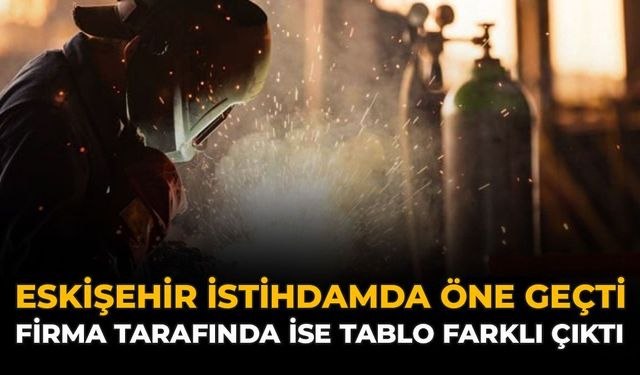 Eskişehir İstihdamda Türkiye'nin Önüne Geçti