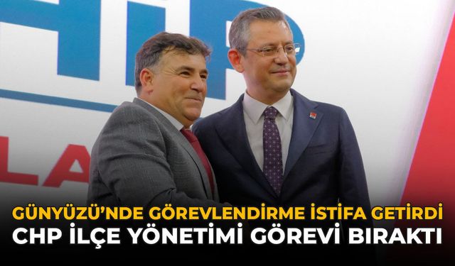 Günyüzü’nde Görevlendirme İstifa Getirdi: CHP İlçe Yönetimi Görevi Bıraktı