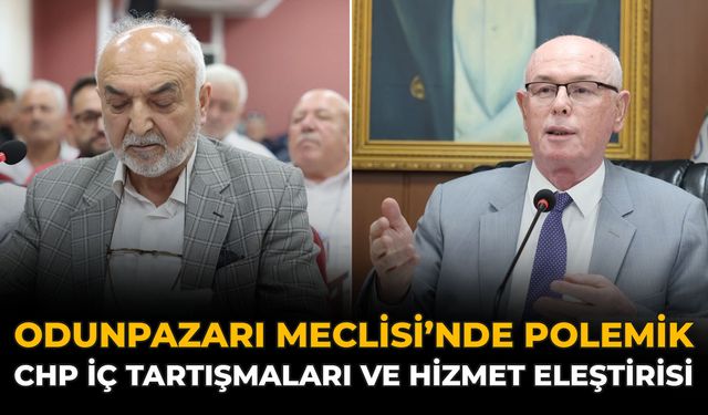 Odunpazarı Meclisi’nde Polemik: CHP İç Tartışmaları ve Hizmet Eleştirisi