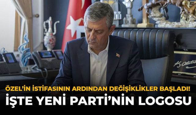 Özel'in İstifasının Ardından Değişiklikler Başladı! İşte Yeni Parti'nin Logosu