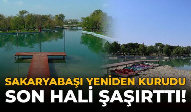 Sakaryabaşı Yeniden Kurudu: Son Hali Şaşırttı!
