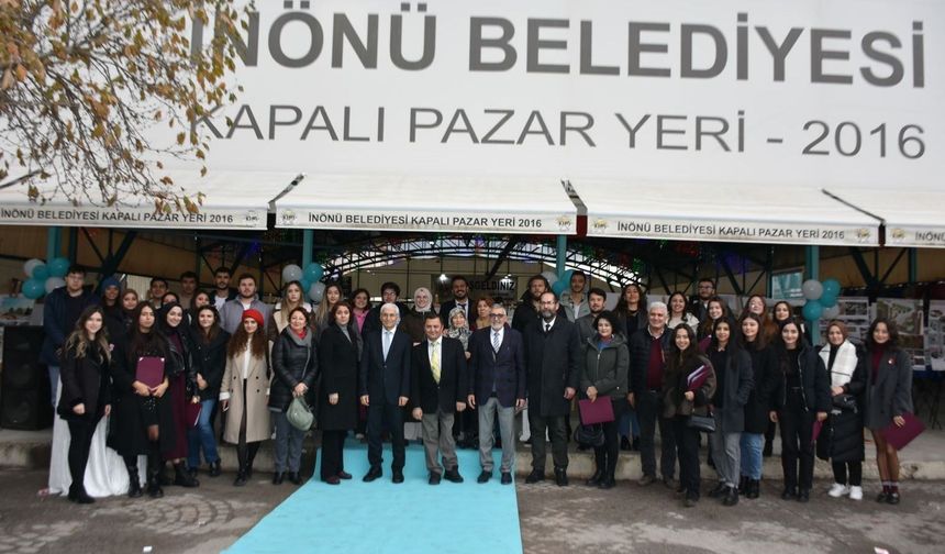ESTÜ ile İnönü Belediyesi İşbirliğiyle ‘İnönü Projeleri Sergisi’ Açıldı