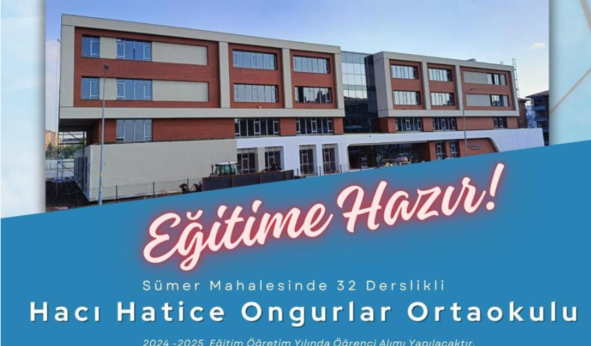 Eskişehir'in Yeni Okulu Öğrencilerini Bekliyor