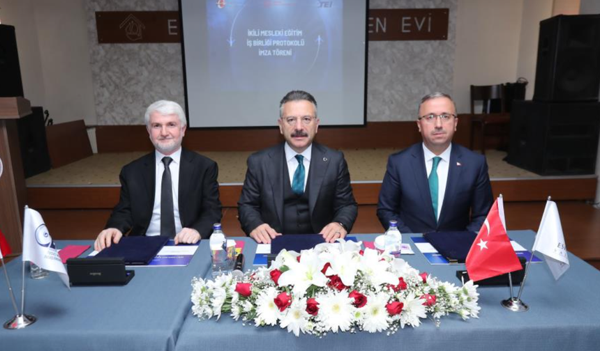 İl Millî Eğitim Müdürlüğü ile TEİ Arasında İş Birliği Yapıldı