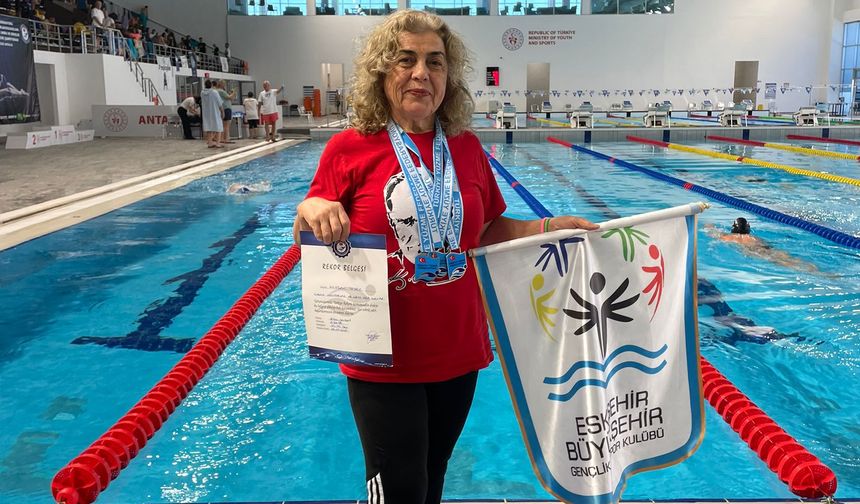 Eskişehir Büyükşehir'in Sporcusundan Türkiye Derecesi!