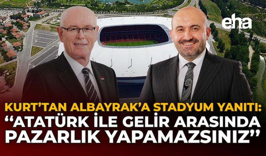 Kurt’tan Albayrak’a Stadyum Yanıtı: "Atatürk ile Gelir Arasında Pazarlık Yapamazsınız"