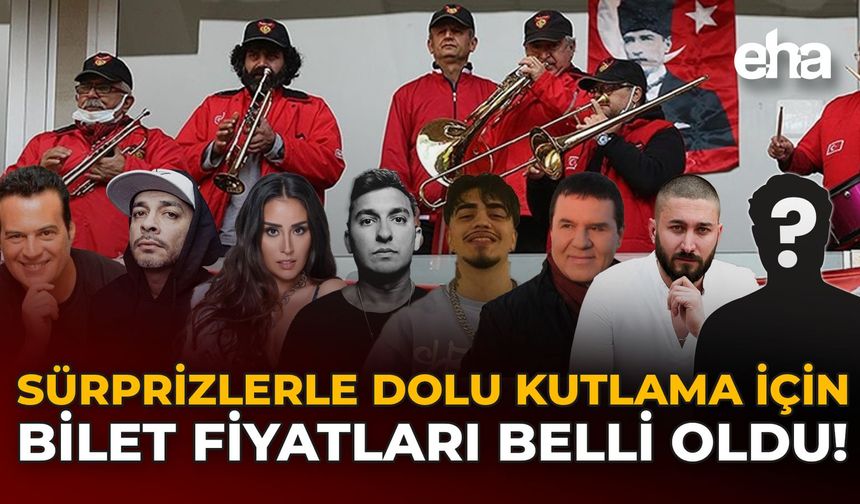 Sürprizlerle Dolu Kutlama İçin Bilet Fiyatları Belli Oldu!