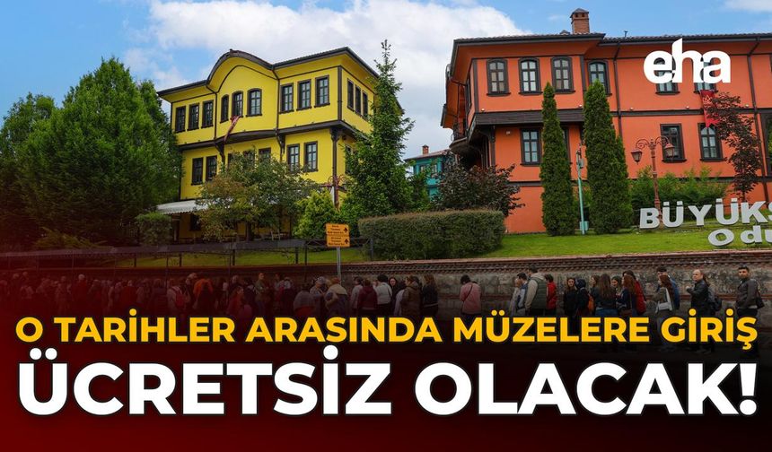 O Tarihler Arasında Müzelere Giriş Ücretsiz Olacak!