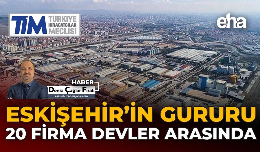 Eskişehir’in Gururu:  20 Firma Devler Arasında!