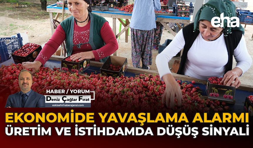 Ekonomide Yavaşlama Alarmı Üretim Ve İstihdamda Düşüş Sinyali